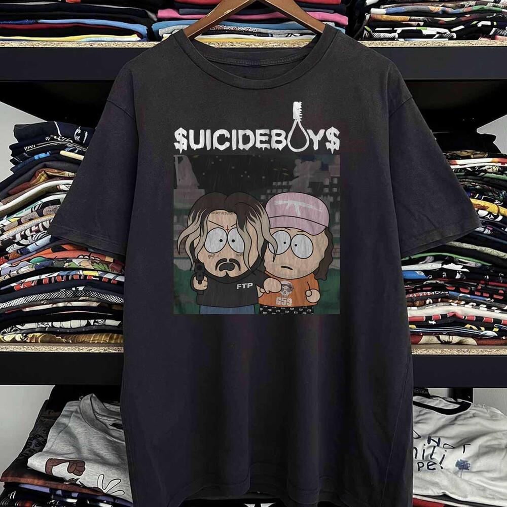 Style Suicide Boys Black Cotton Tee